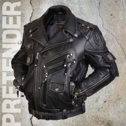Men's Leather black jacket